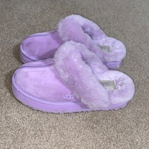 purple ugg slippers